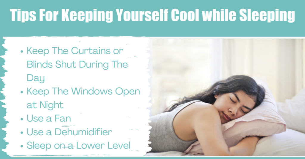 Tips For Keeping Yourself Cool while Sleeping