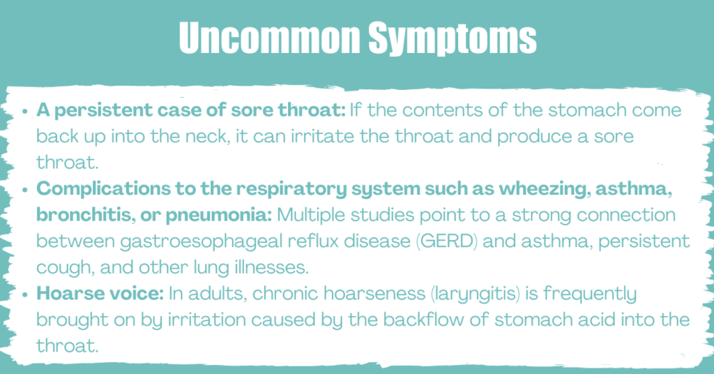 Uncommon Symptoms