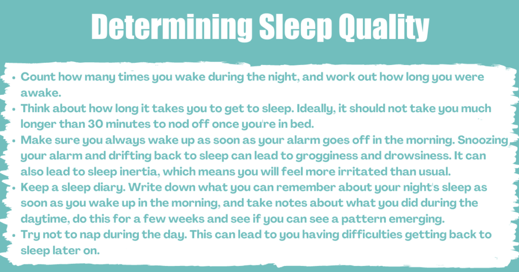 Determining Sleep Quality