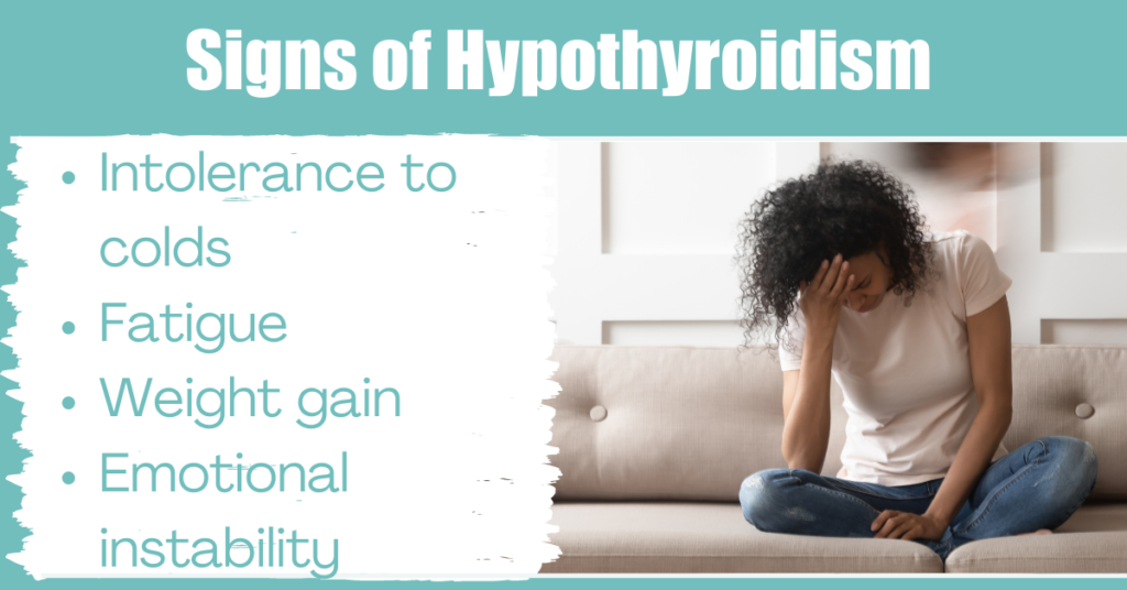 Signs of Hypothyroidism