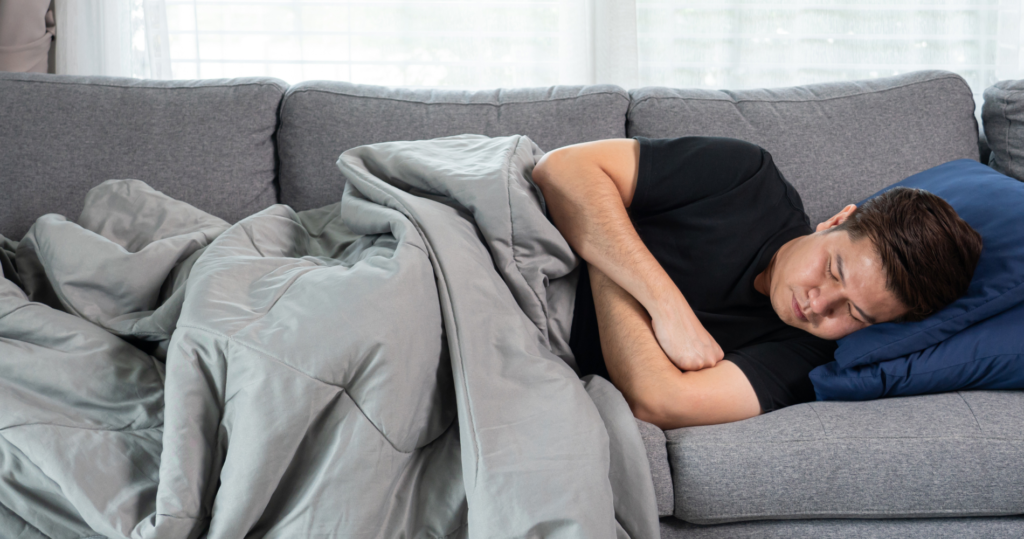 What is the Best Position to Sleep in After Throwing Up