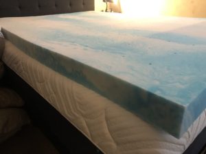 EGO Topper with Ventilated Design and Cooling Gel Foam Review Image